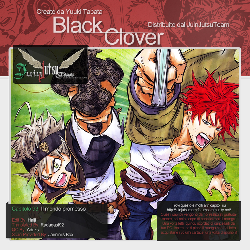 Read Black Clover (it) Manga Online
