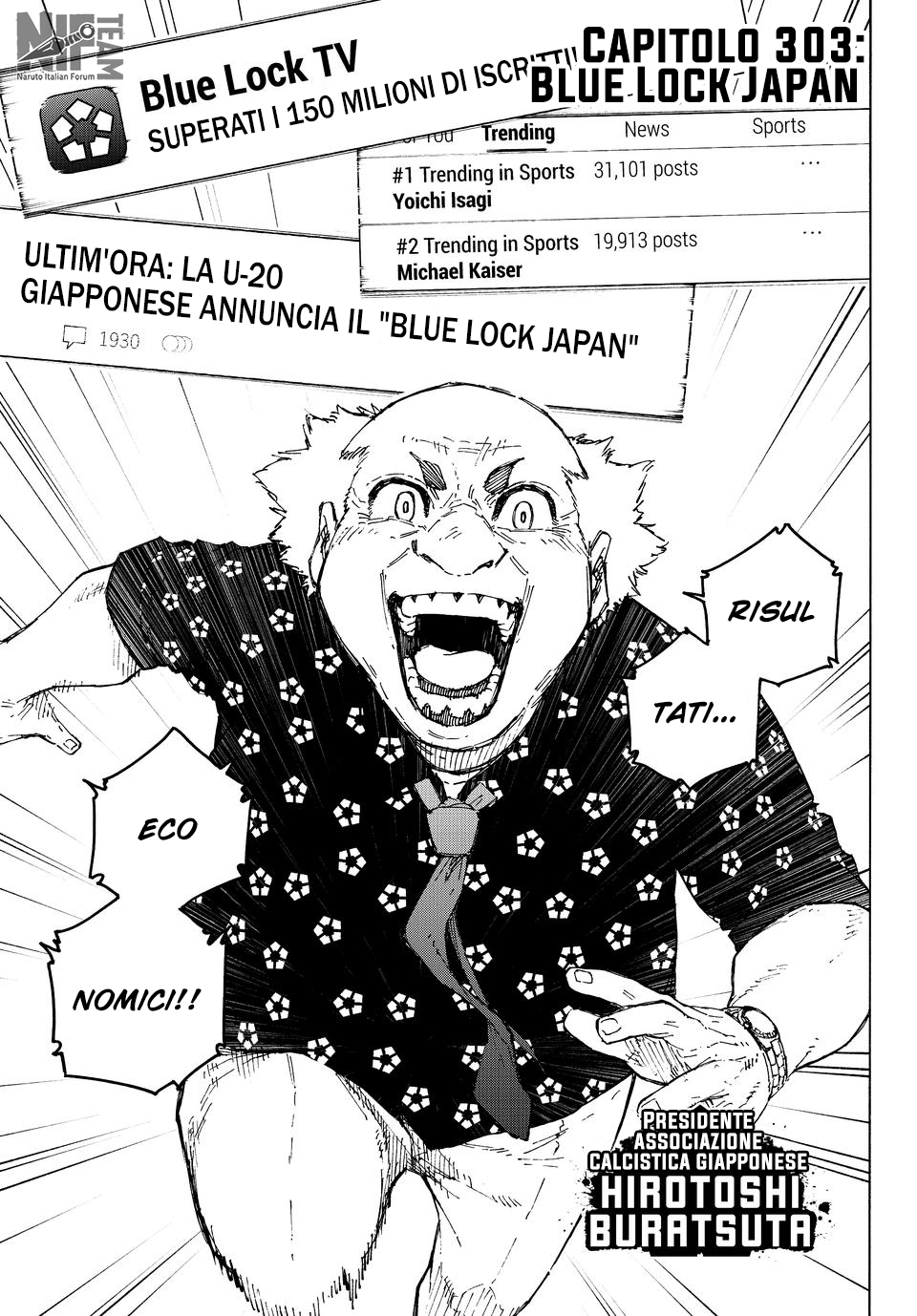 Read Blue Lock (it) Manga Online