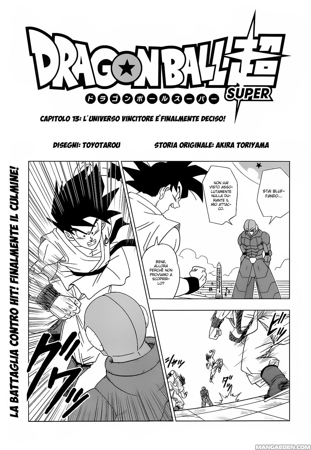 Read Dragon Ball Super (it) Manga Online