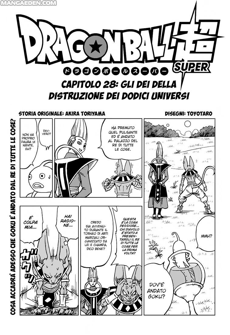 Read Dragon Ball Super (it) Manga Online
