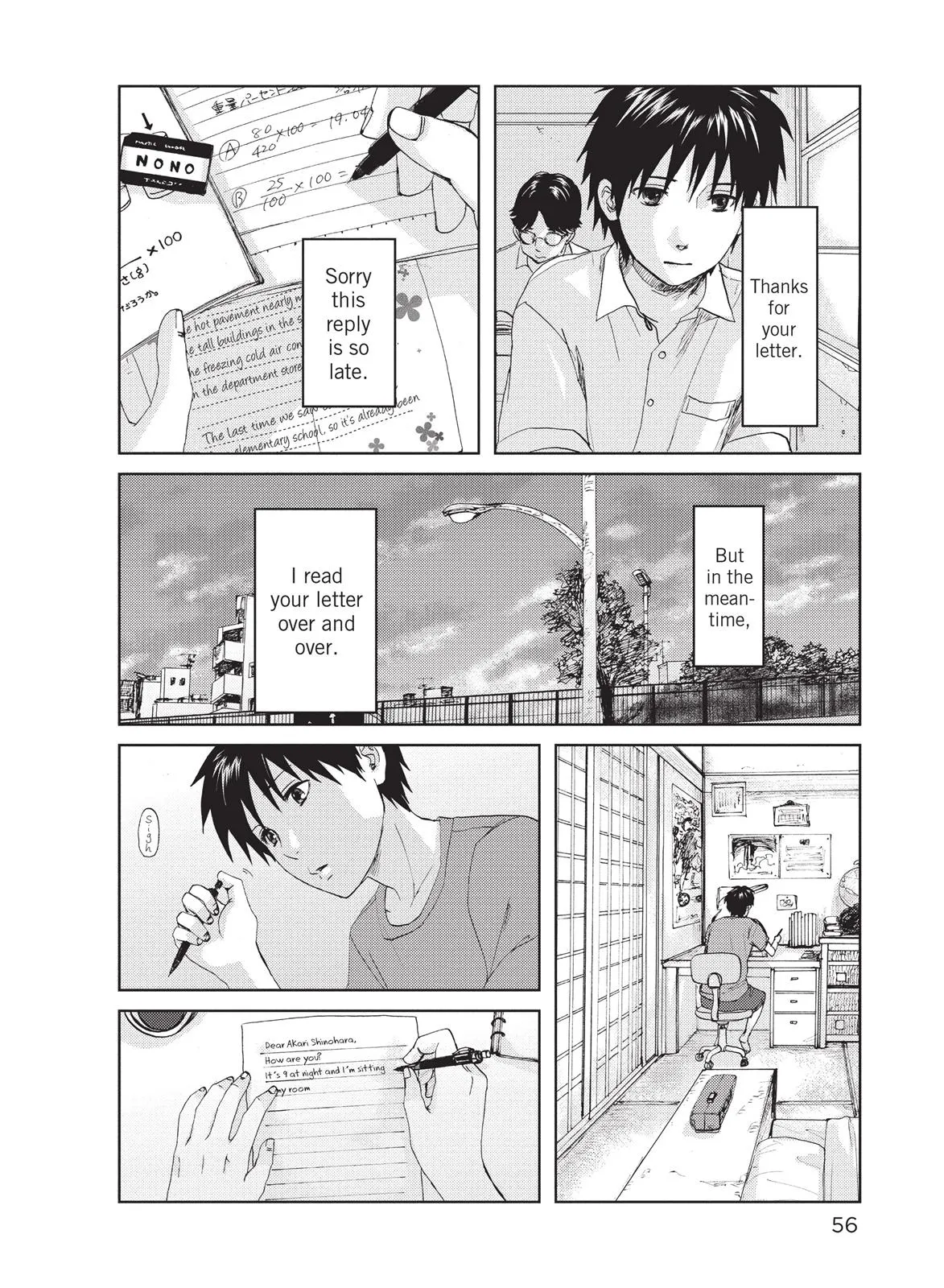 Read 5 Centimeters Per Second (en) Manga Online