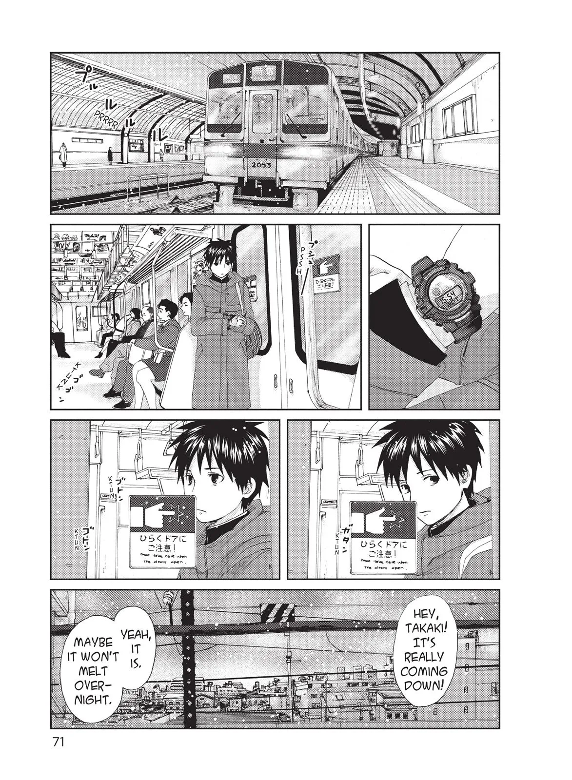 Read 5 Centimeters Per Second (en) Manga Online