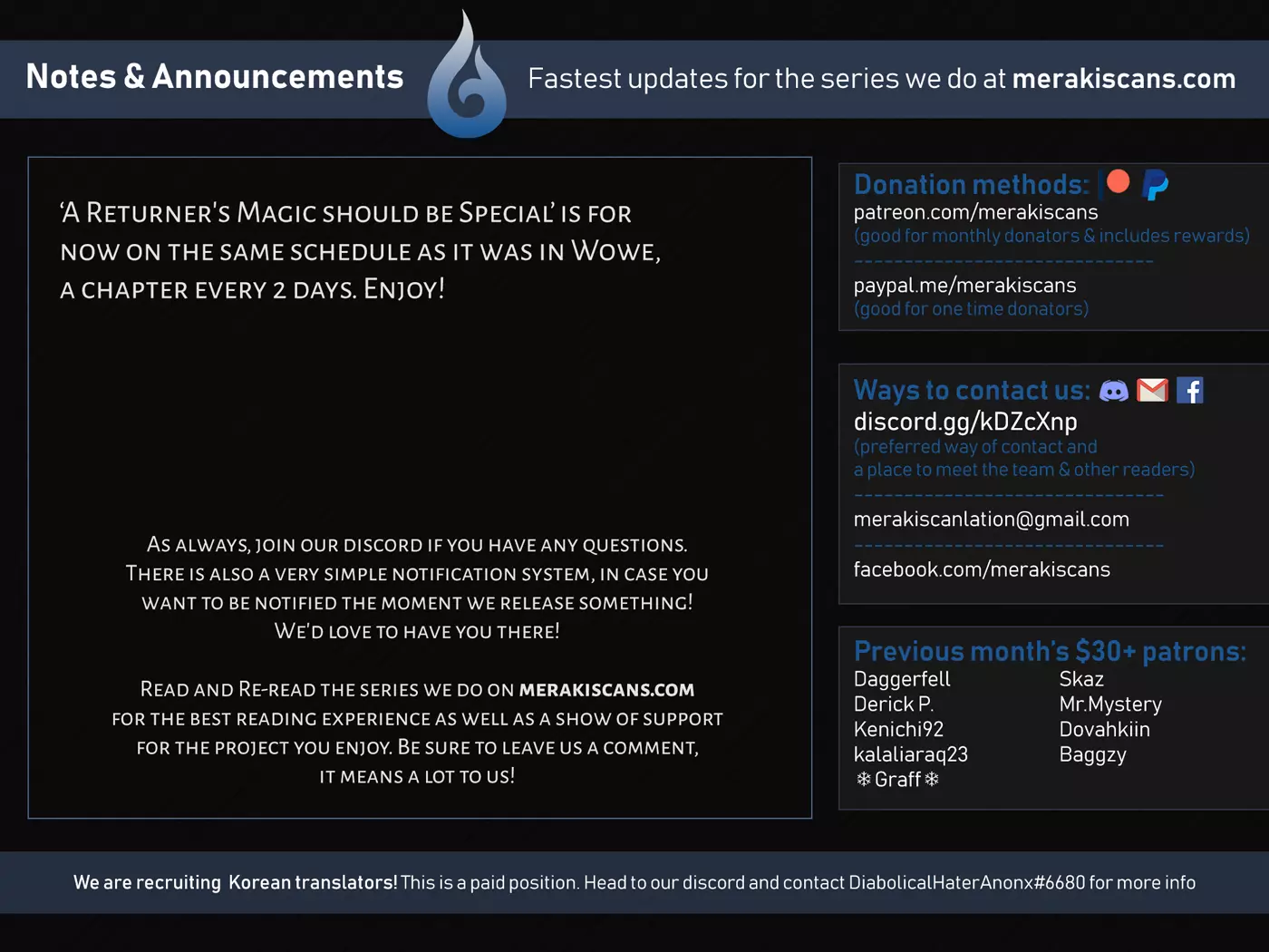 Read A Returner's Magic Should Be Special (en) Manga Online