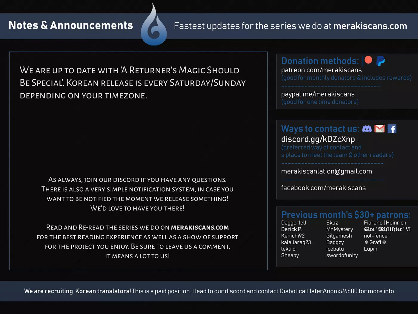 Read A Returner's Magic Should Be Special (en) Manga Online