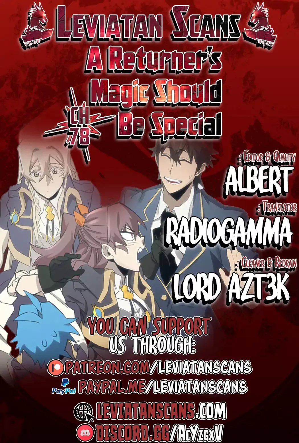 Read A Returner's Magic Should Be Special (en) Manga Online