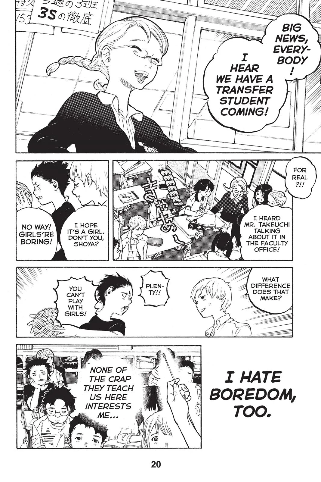 Read A Silent Voice (en) Manga Online