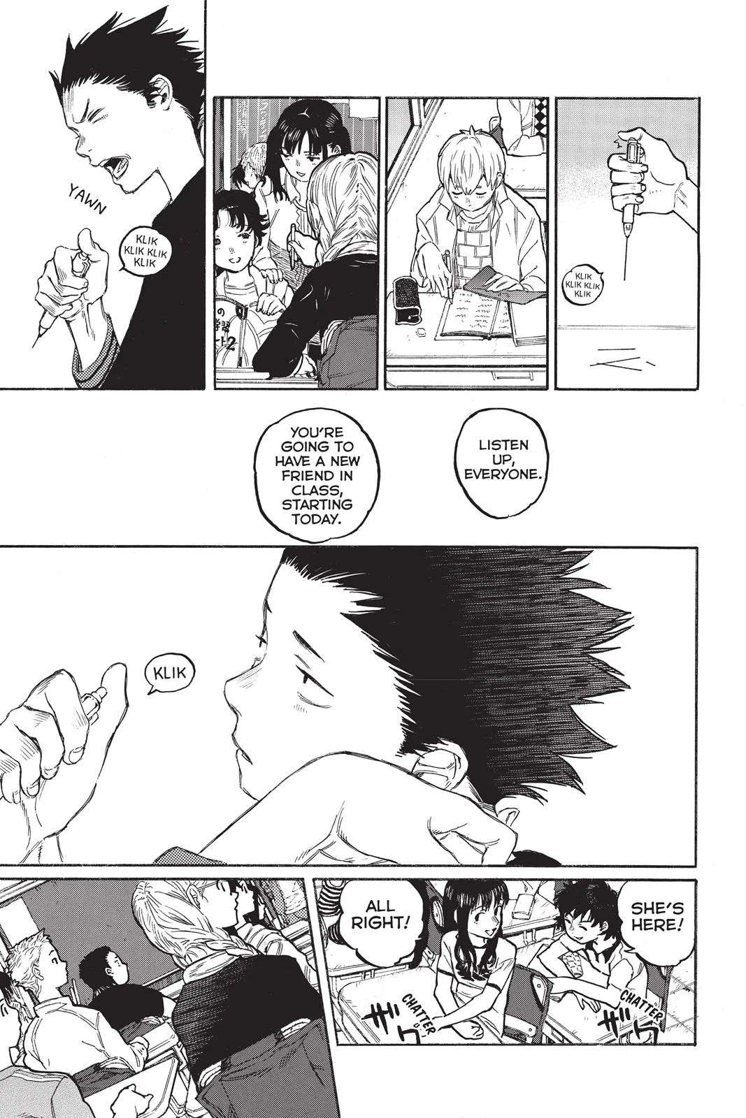 Read A Silent Voice (en) Manga Online