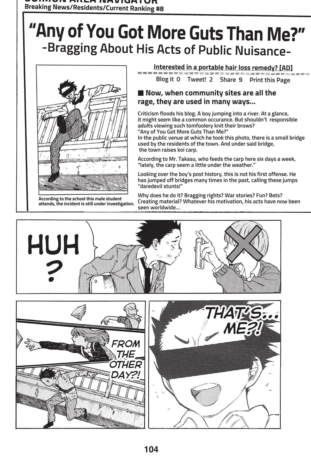 Read A Silent Voice (en) Manga Online