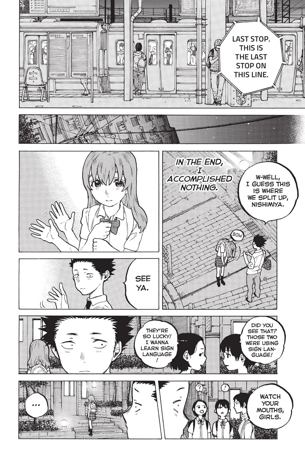 Read A Silent Voice (en) Manga Online
