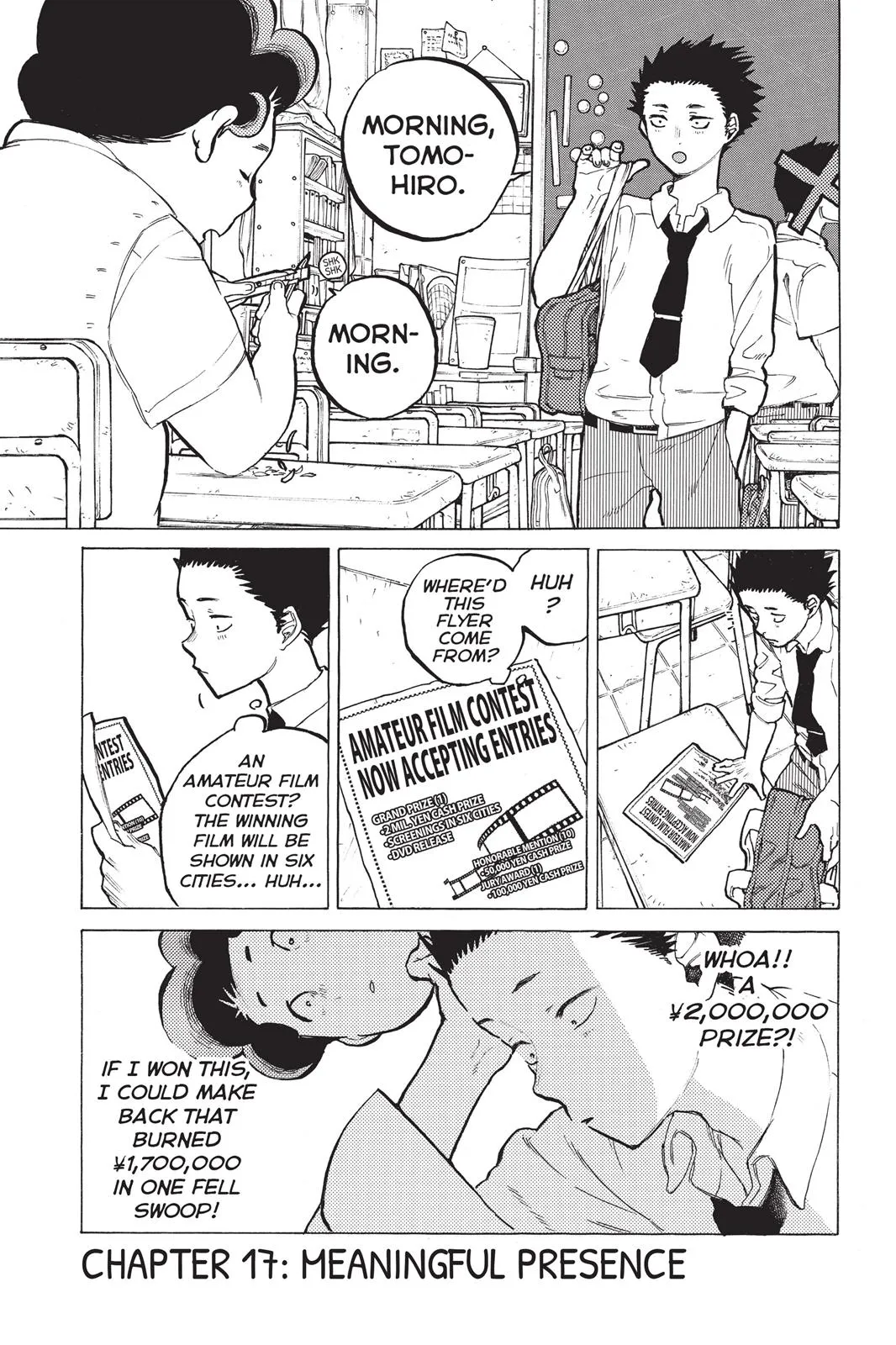 Read A Silent Voice (en) Manga Online