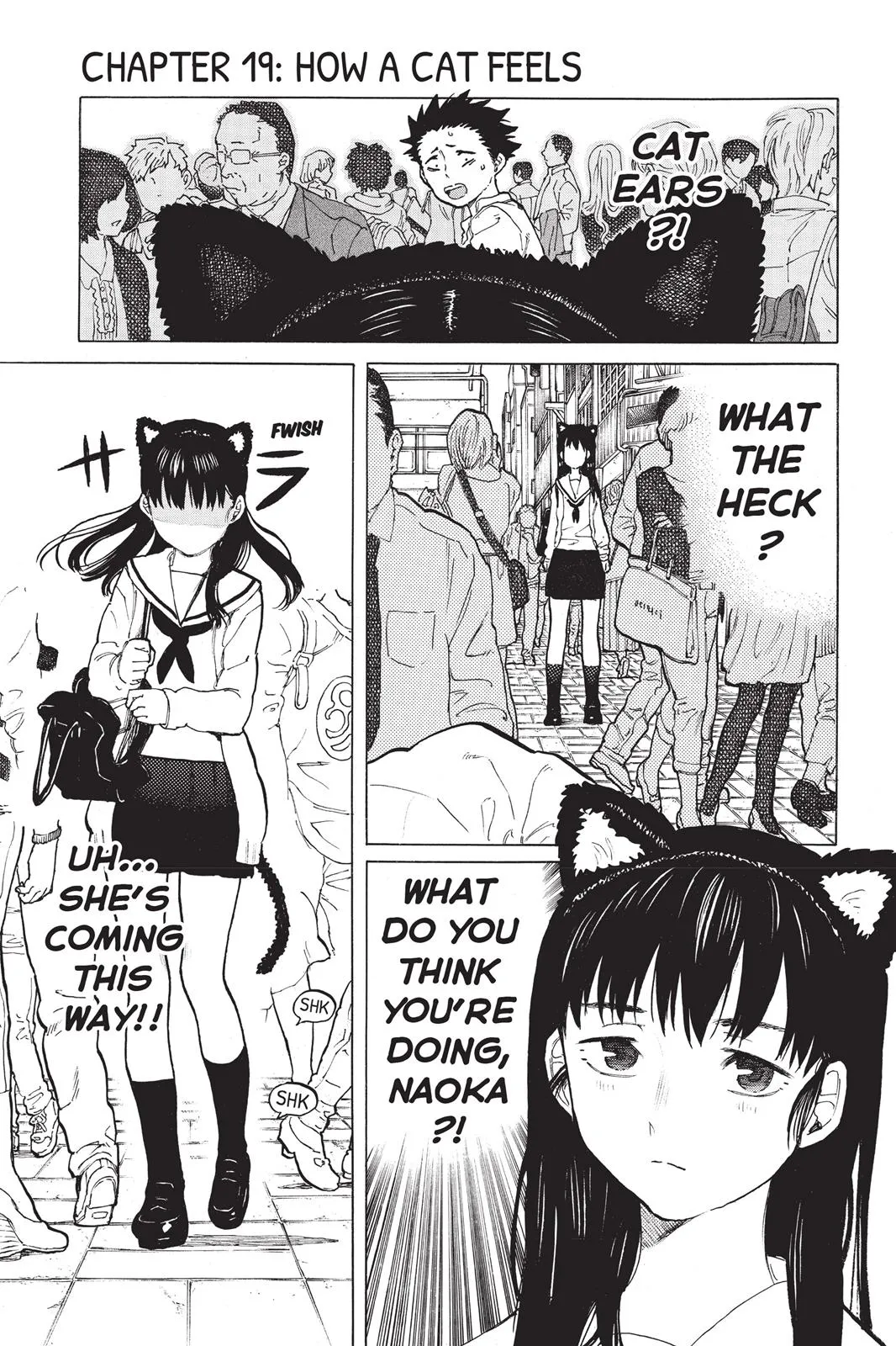 Read A Silent Voice (en) Manga Online