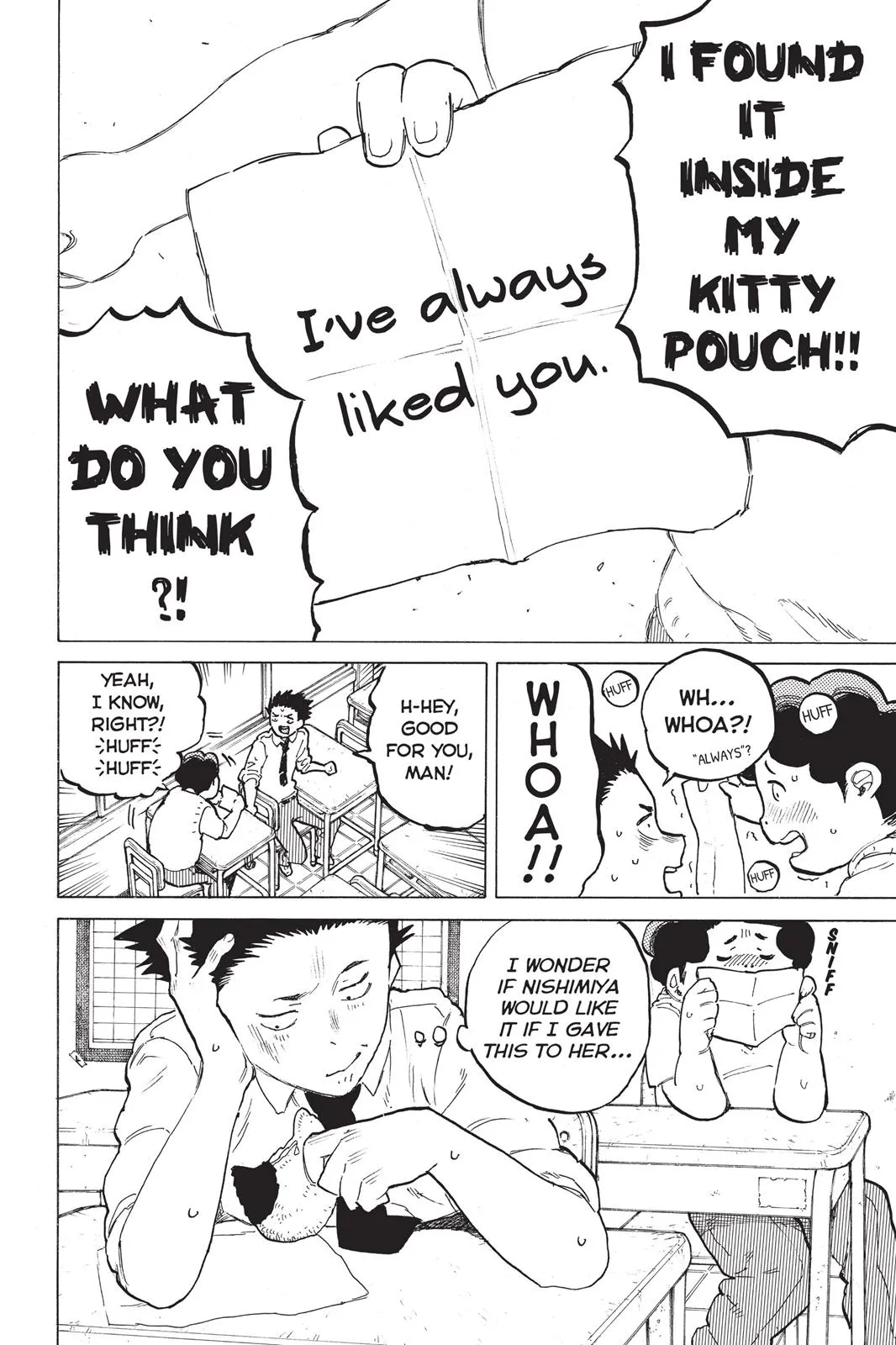 Read A Silent Voice (en) Manga Online