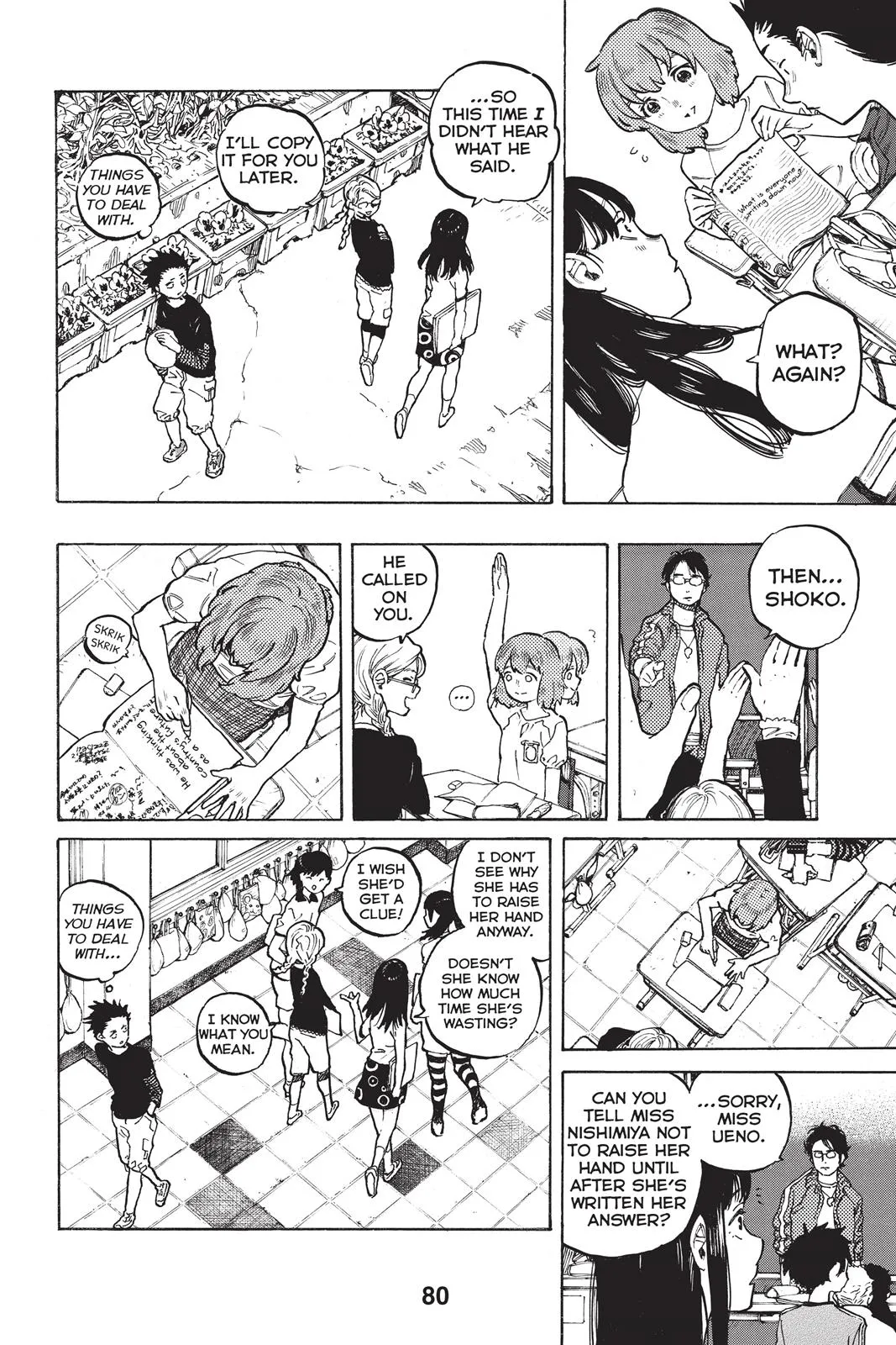 Read A Silent Voice (en) Manga Online