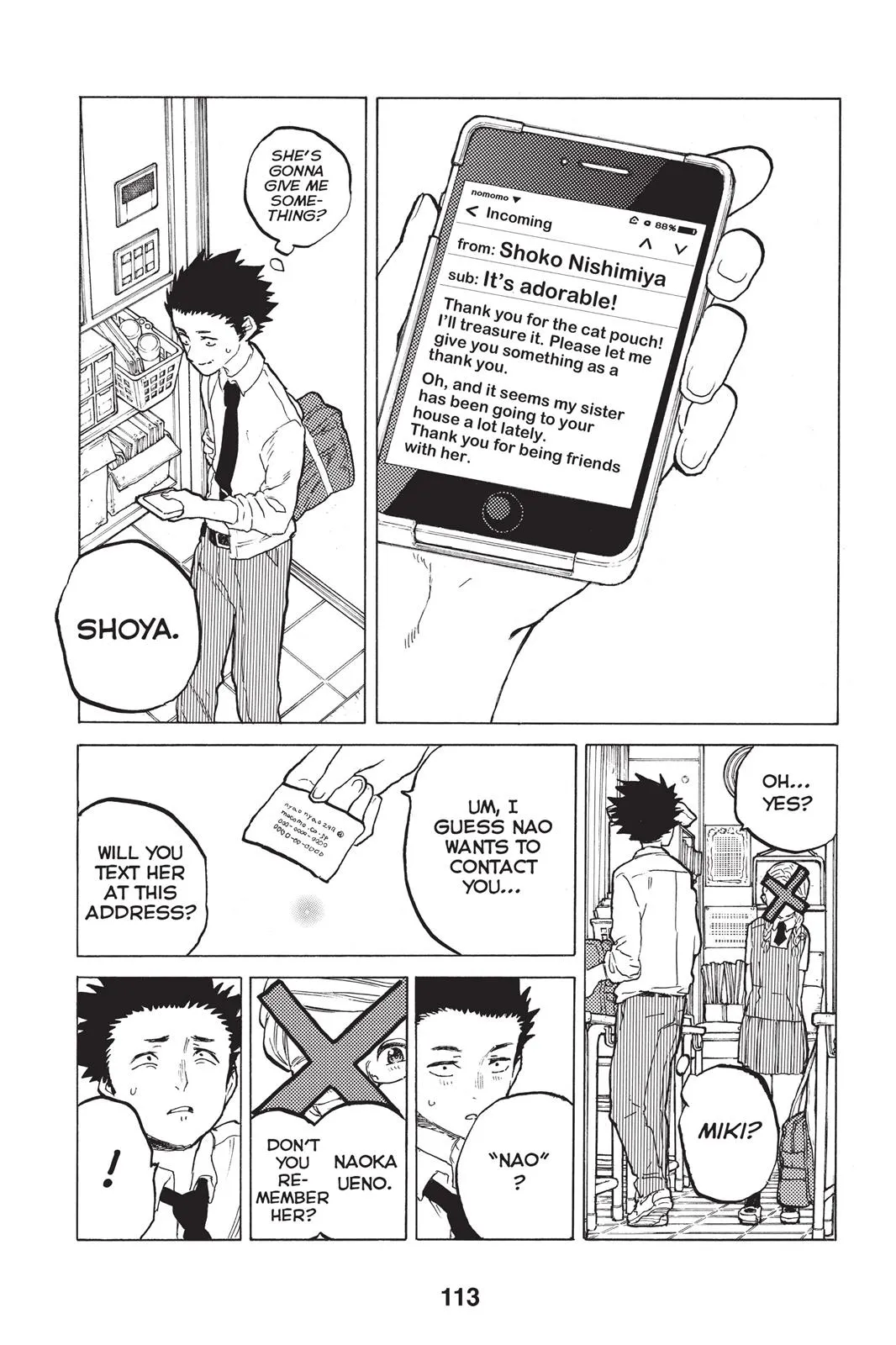 Read A Silent Voice (en) Manga Online