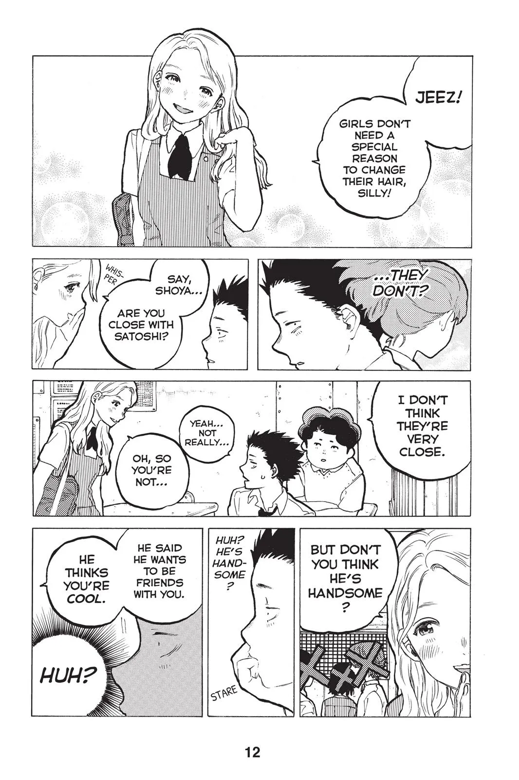 Read A Silent Voice (en) Manga Online