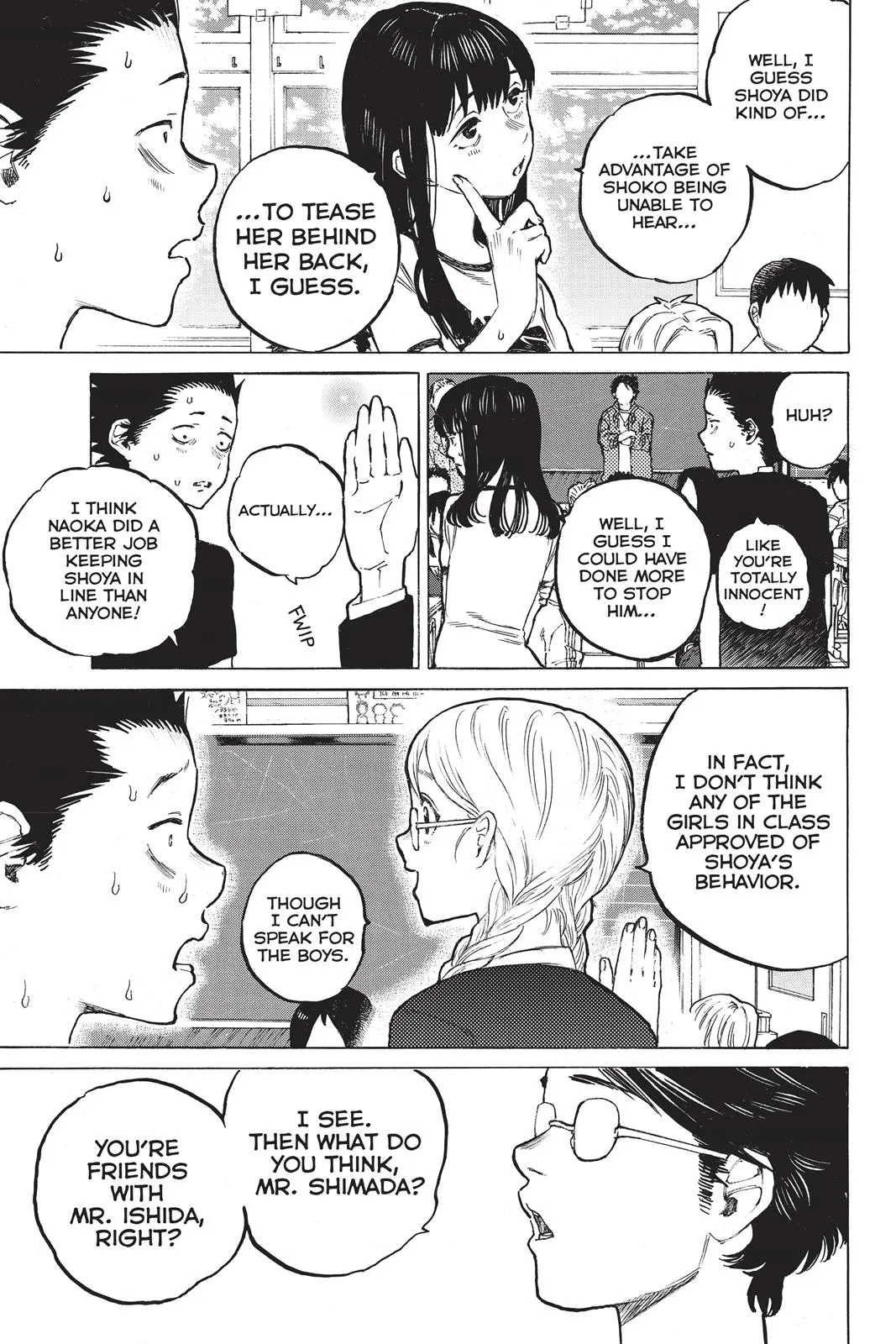 Read A Silent Voice (en) Manga Online
