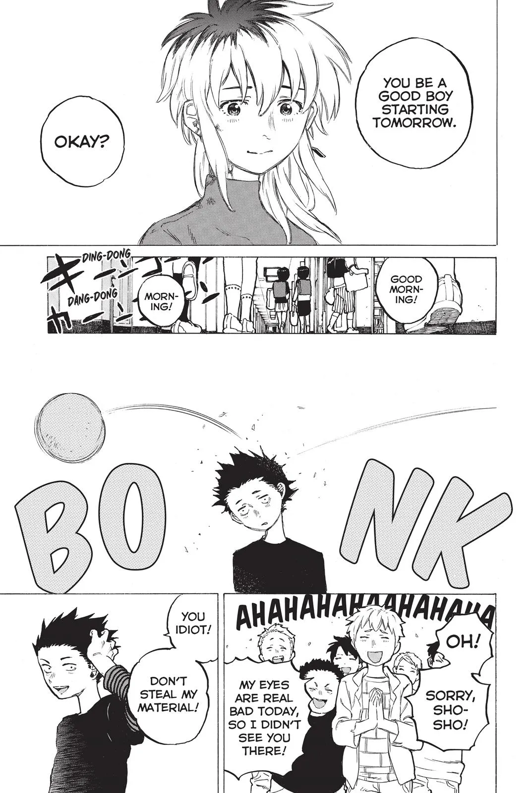 Read A Silent Voice (en) Manga Online