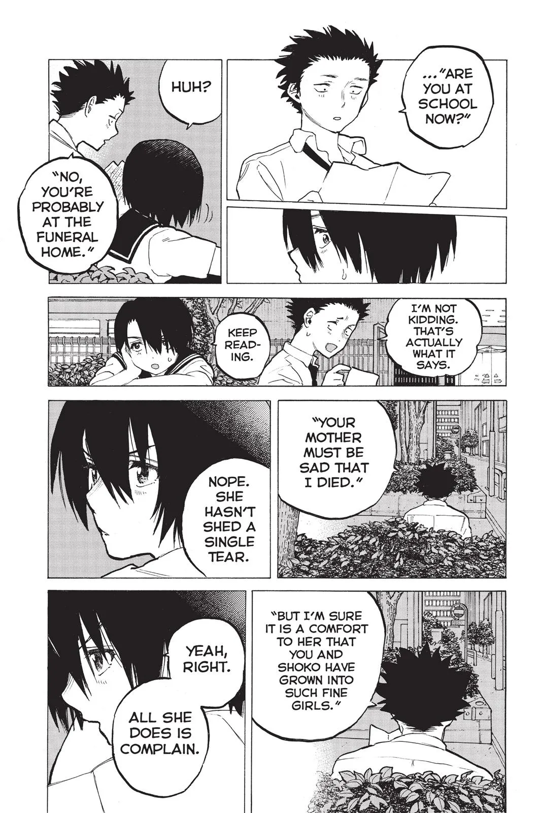 Read A Silent Voice (en) Manga Online