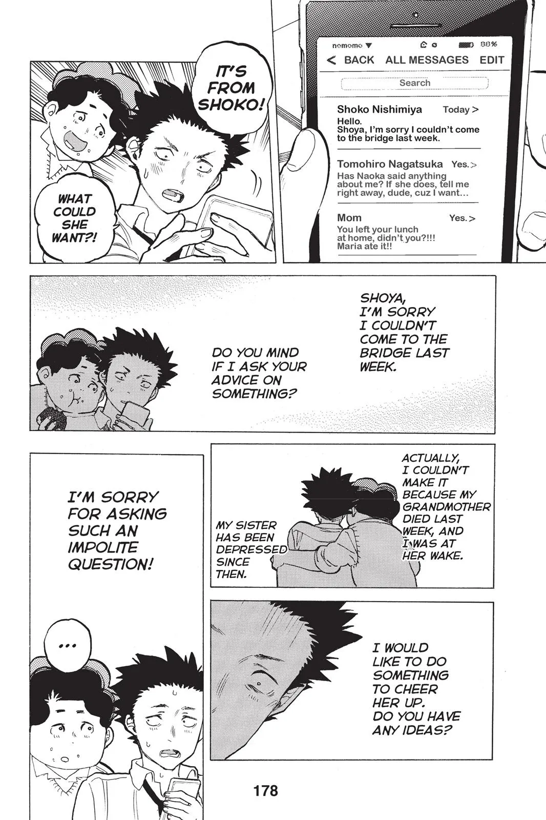 Read A Silent Voice (en) Manga Online
