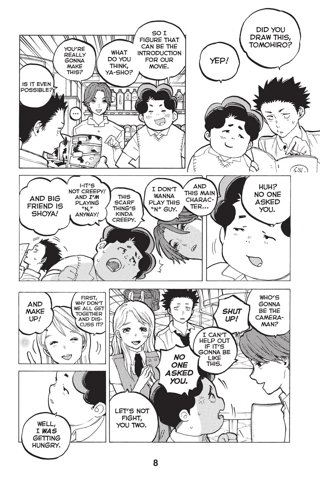 Read A Silent Voice (en) Manga Online