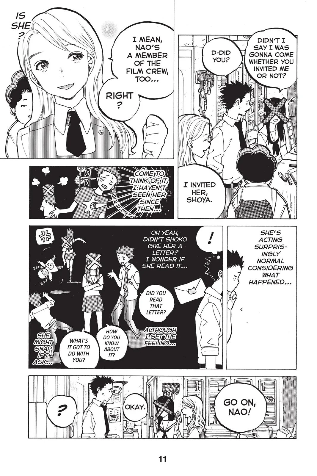 Read A Silent Voice (en) Manga Online