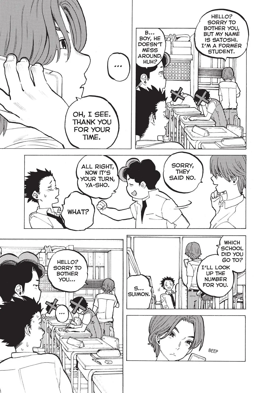 Read A Silent Voice (en) Manga Online
