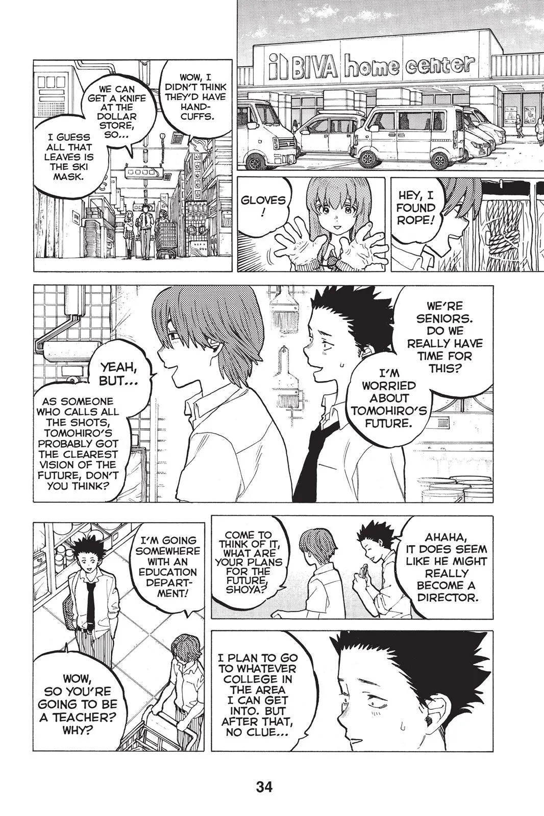 Read A Silent Voice (en) Manga Online