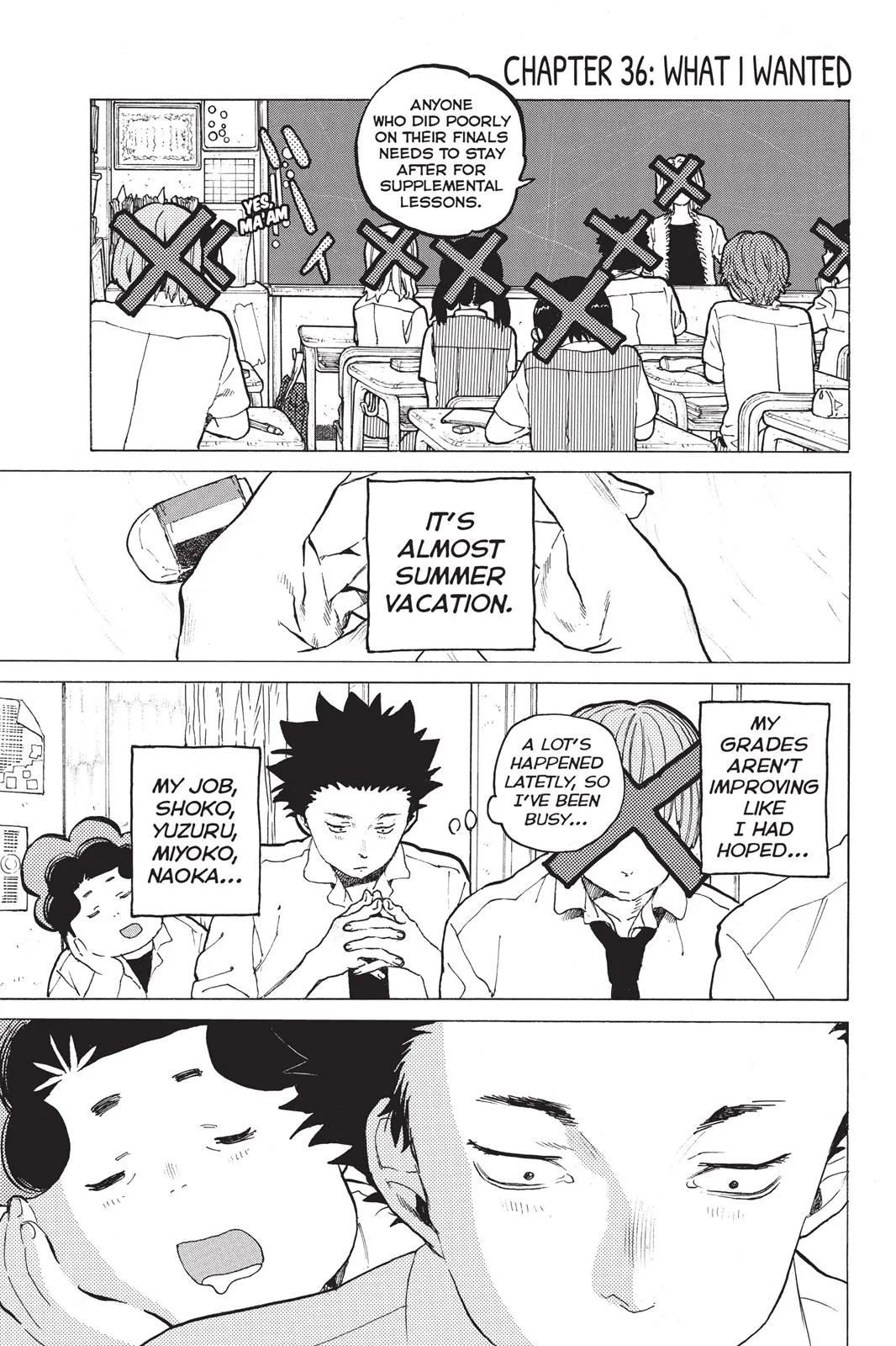 Read A Silent Voice (en) Manga Online
