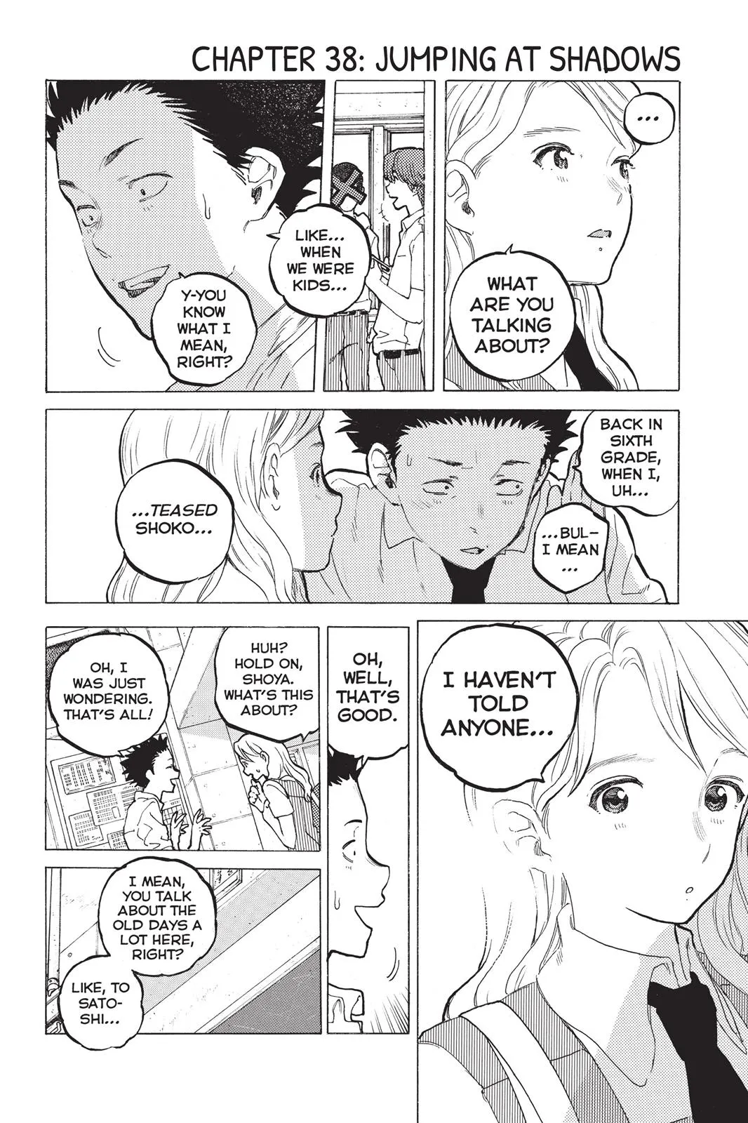 Read A Silent Voice (en) Manga Online