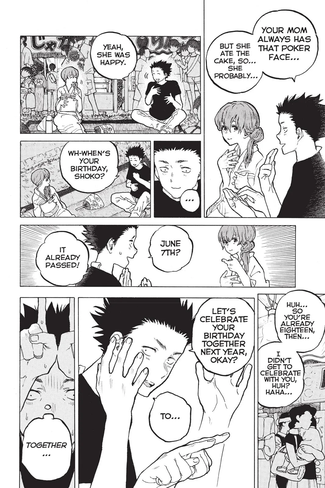 Read A Silent Voice (en) Manga Online