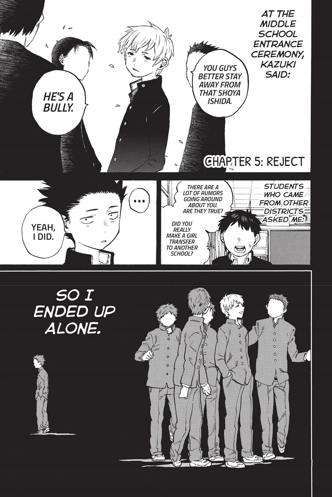 Read A Silent Voice (en) Manga Online