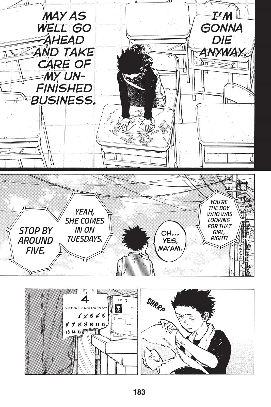 Read A Silent Voice (en) Manga Online