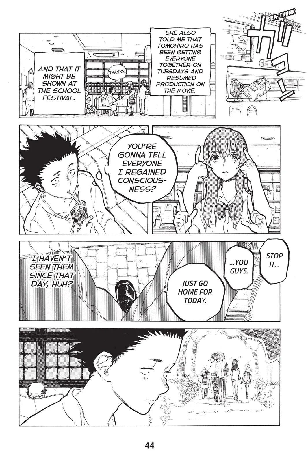 Read A Silent Voice (en) Manga Online