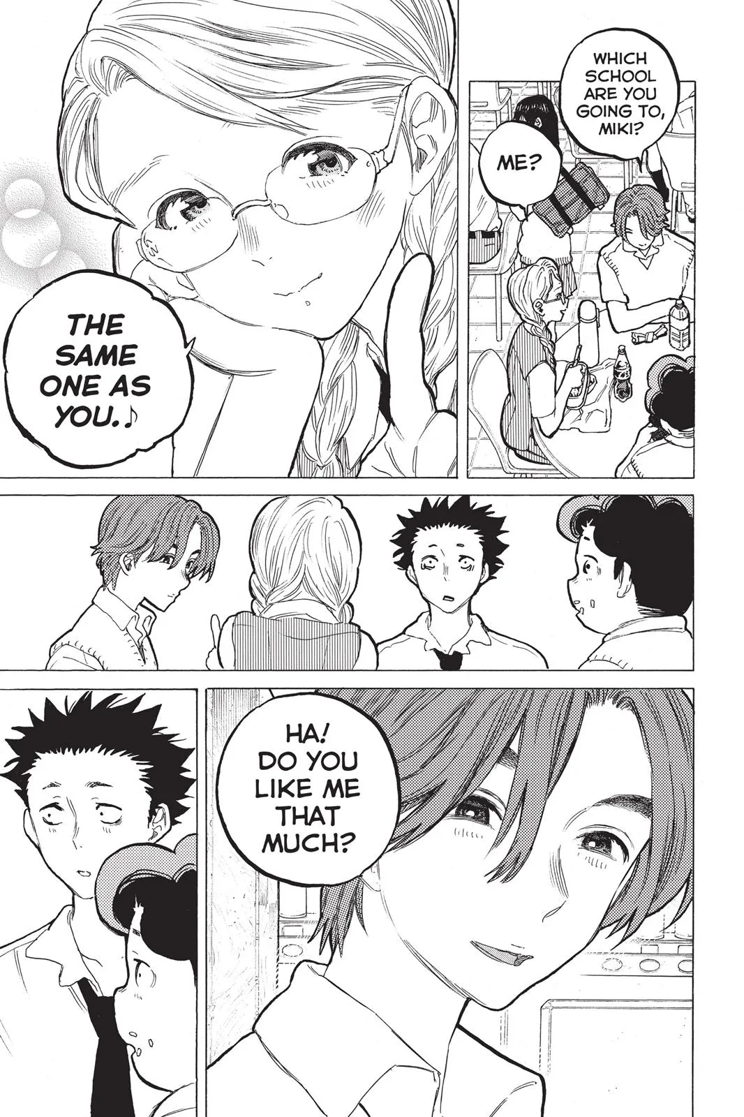 Read A Silent Voice (en) Manga Online