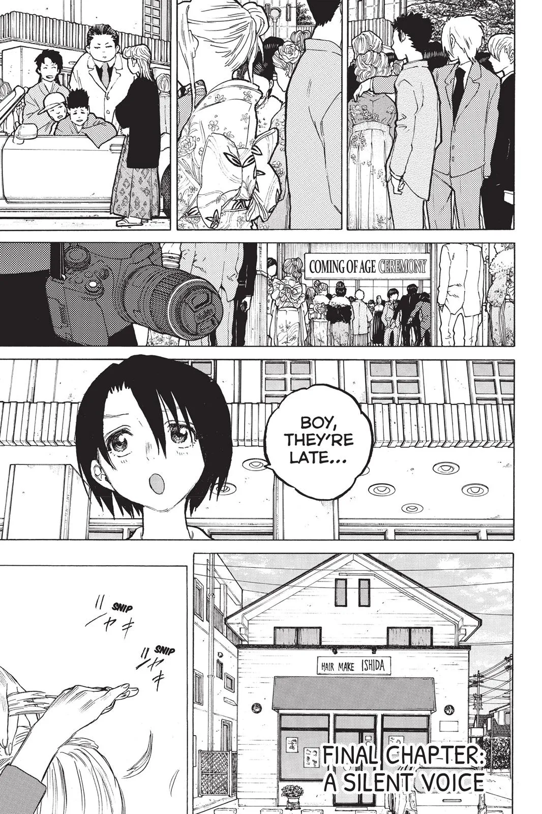 Read A Silent Voice (en) Manga Online