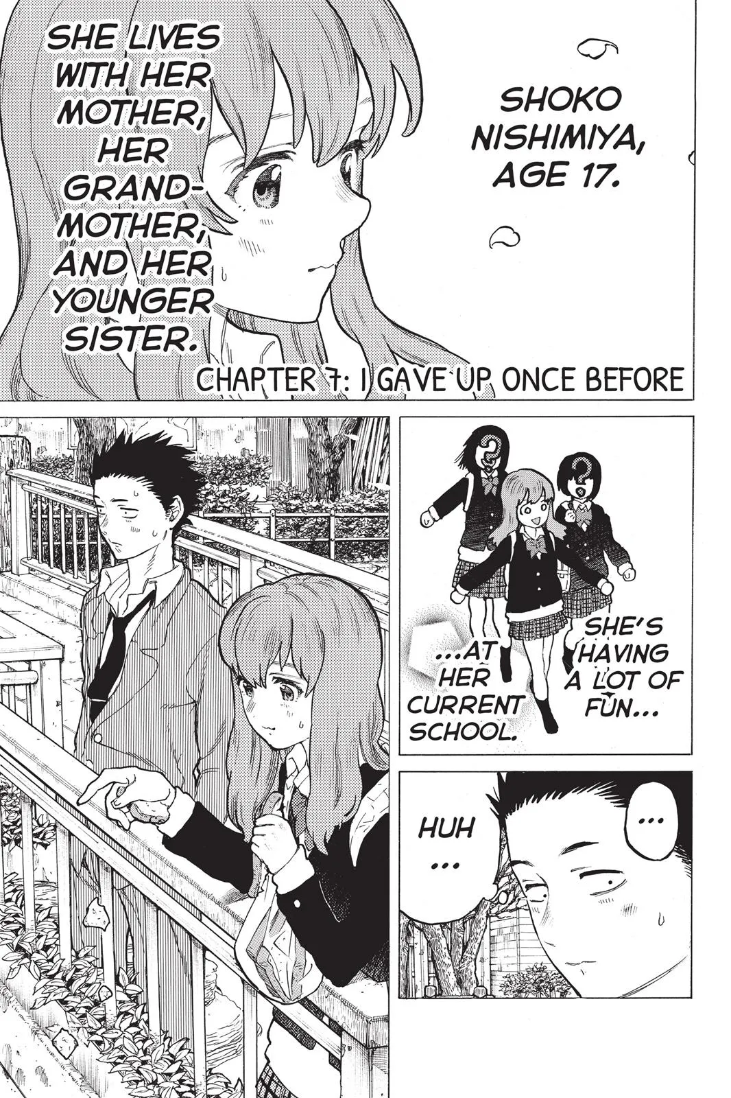 Read A Silent Voice (en) Manga Online