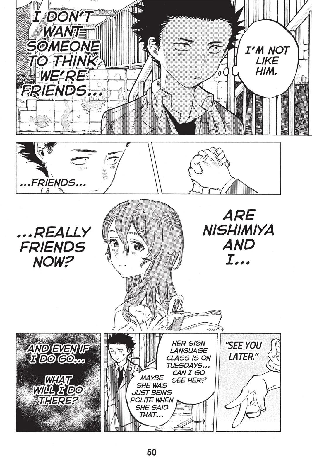 Read A Silent Voice (en) Manga Online