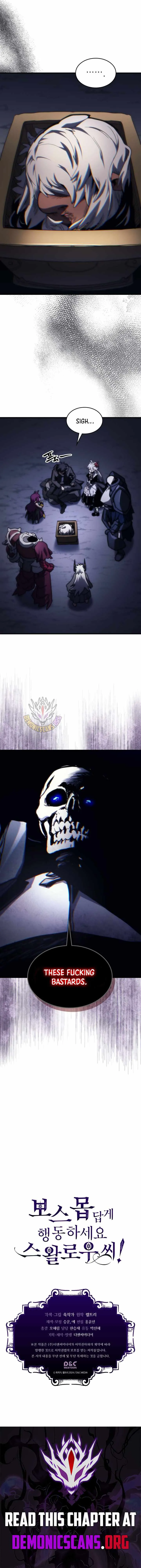 Read Act Like a Boss Monster, Mr. Swallow! (en) Manga Online