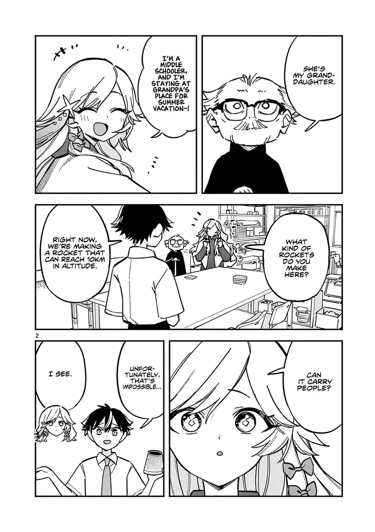 Read After School, We Wander in Space (en) Manga Online