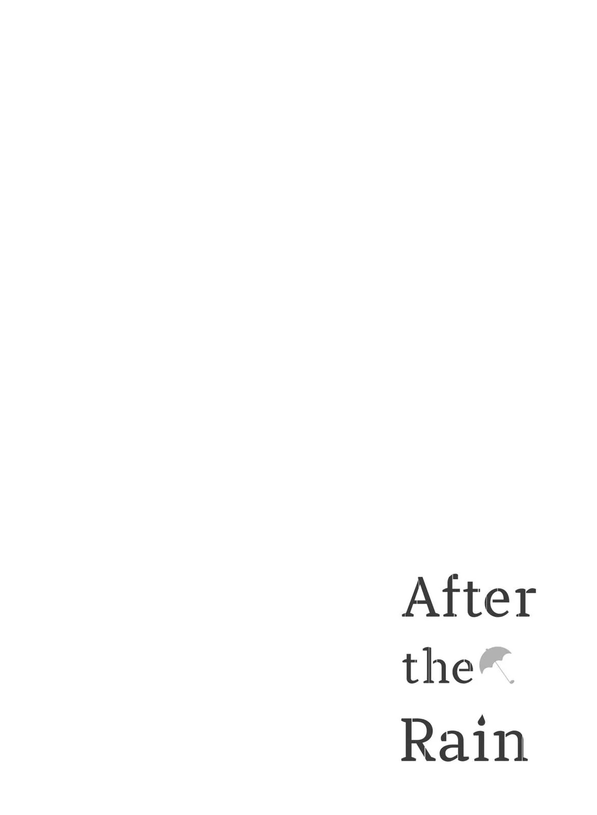 Read After the Rain (en) Manga Online