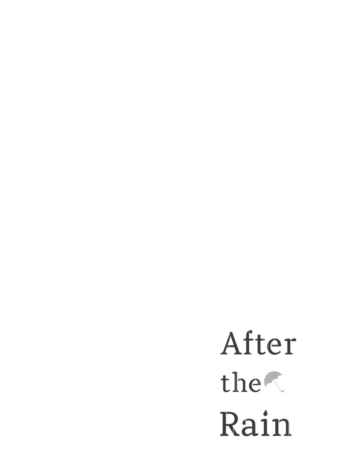 Read After the Rain (en) Manga Online