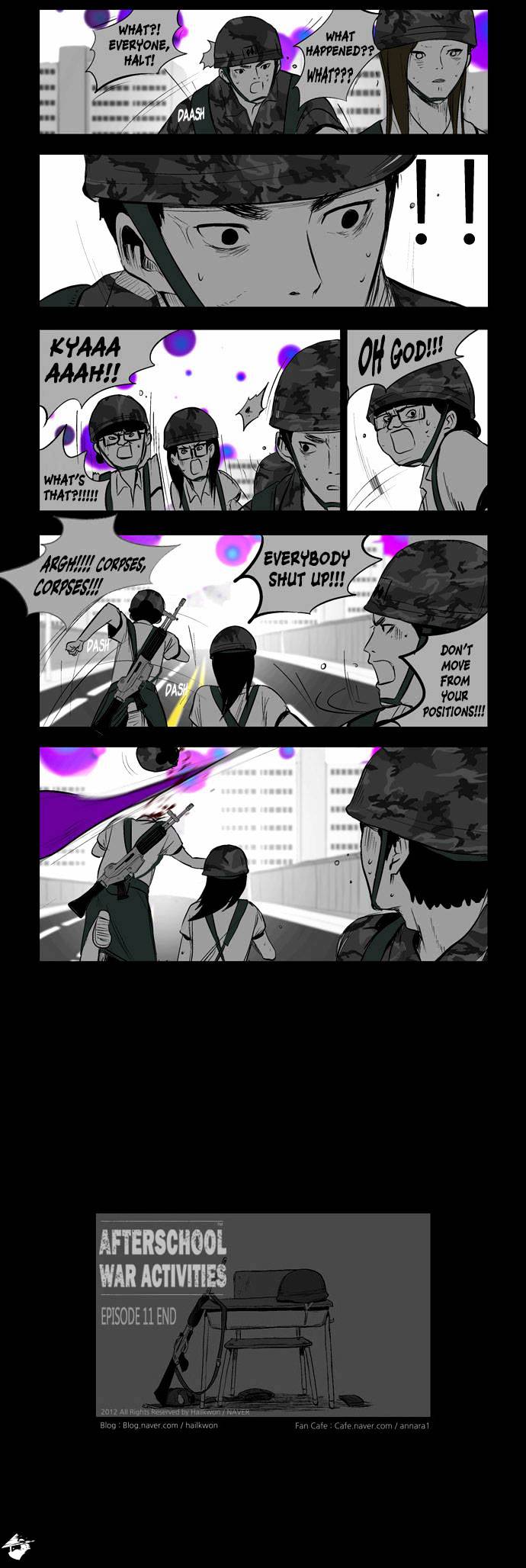 Read Afterschool War Activities (en) Manga Online