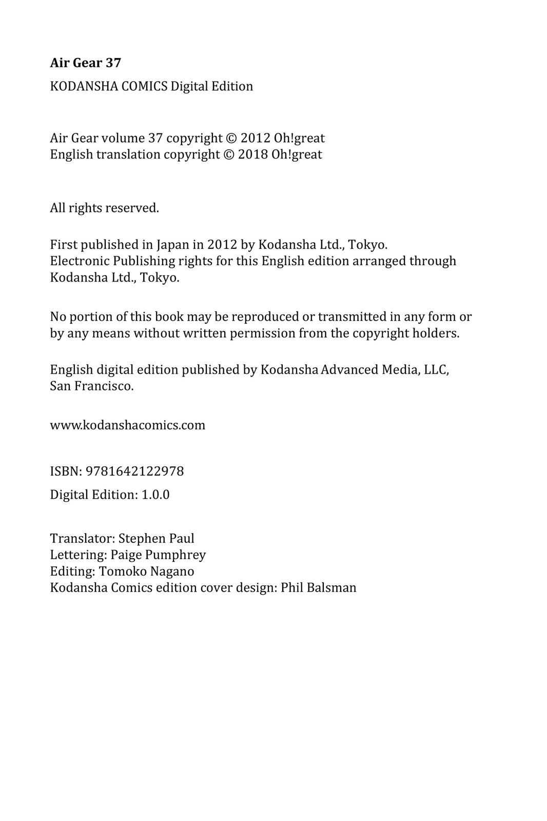 Read Air Gear (en) Manga Online