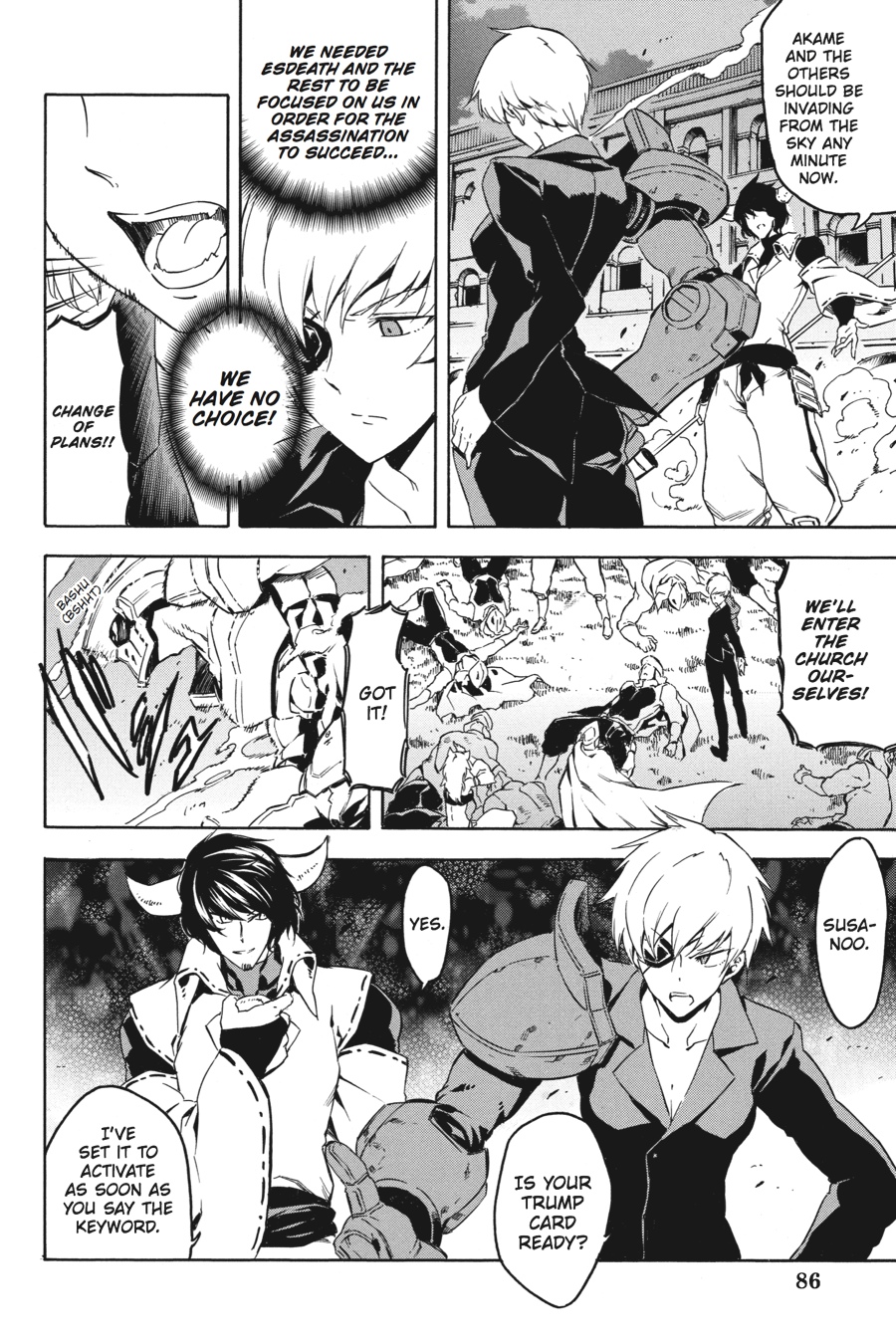 Read Akame ga Kill! (en) Manga Online