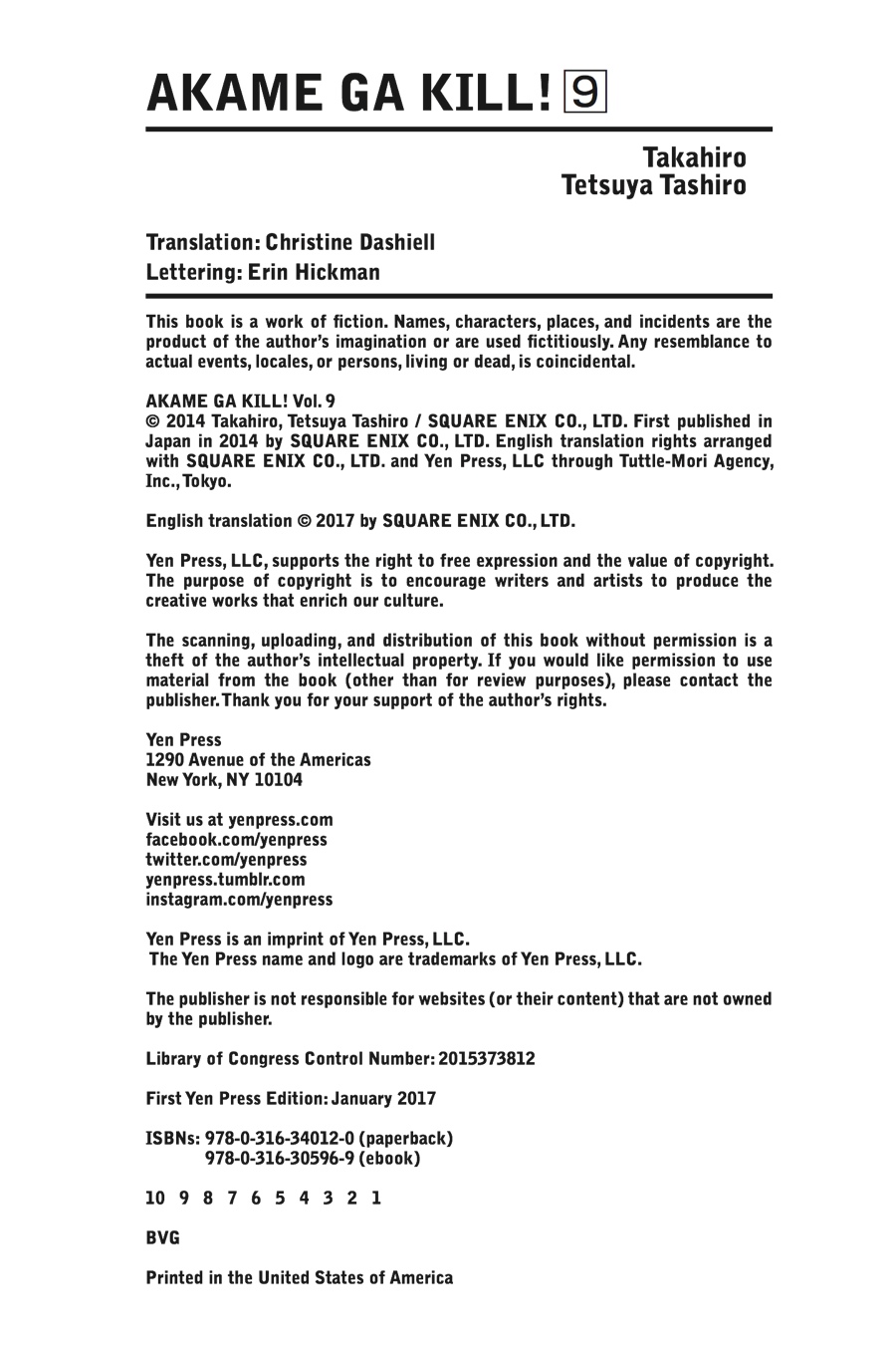 Read Akame ga Kill! (en) Manga Online