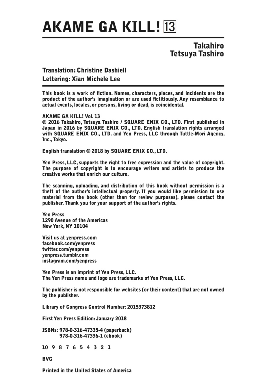 Read Akame ga Kill! (en) Manga Online