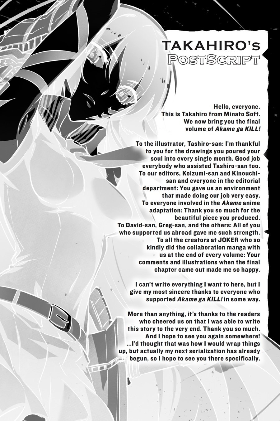 Read Akame ga Kill! (en) Manga Online