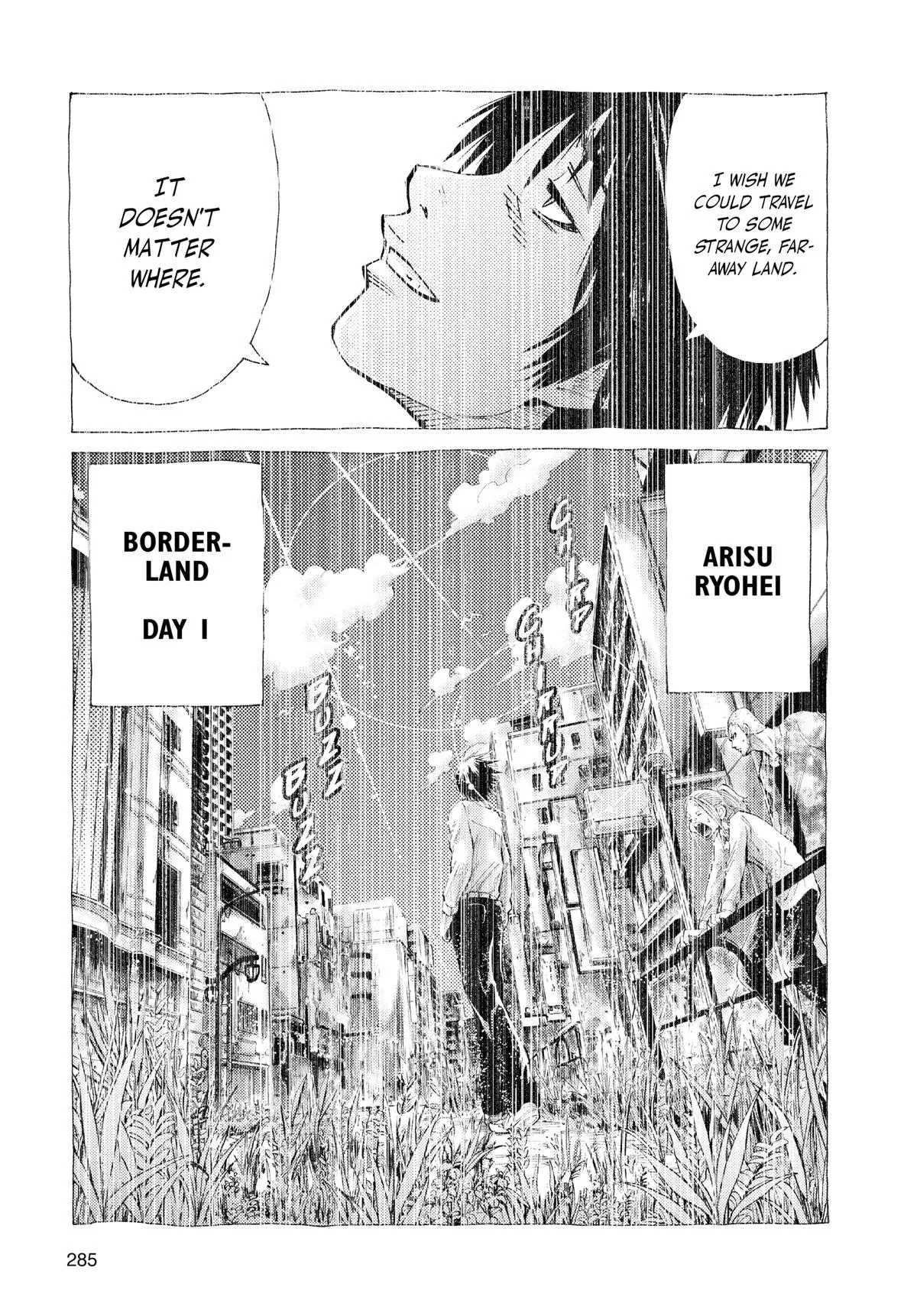 Read Alice in Borderland (en) Manga Online