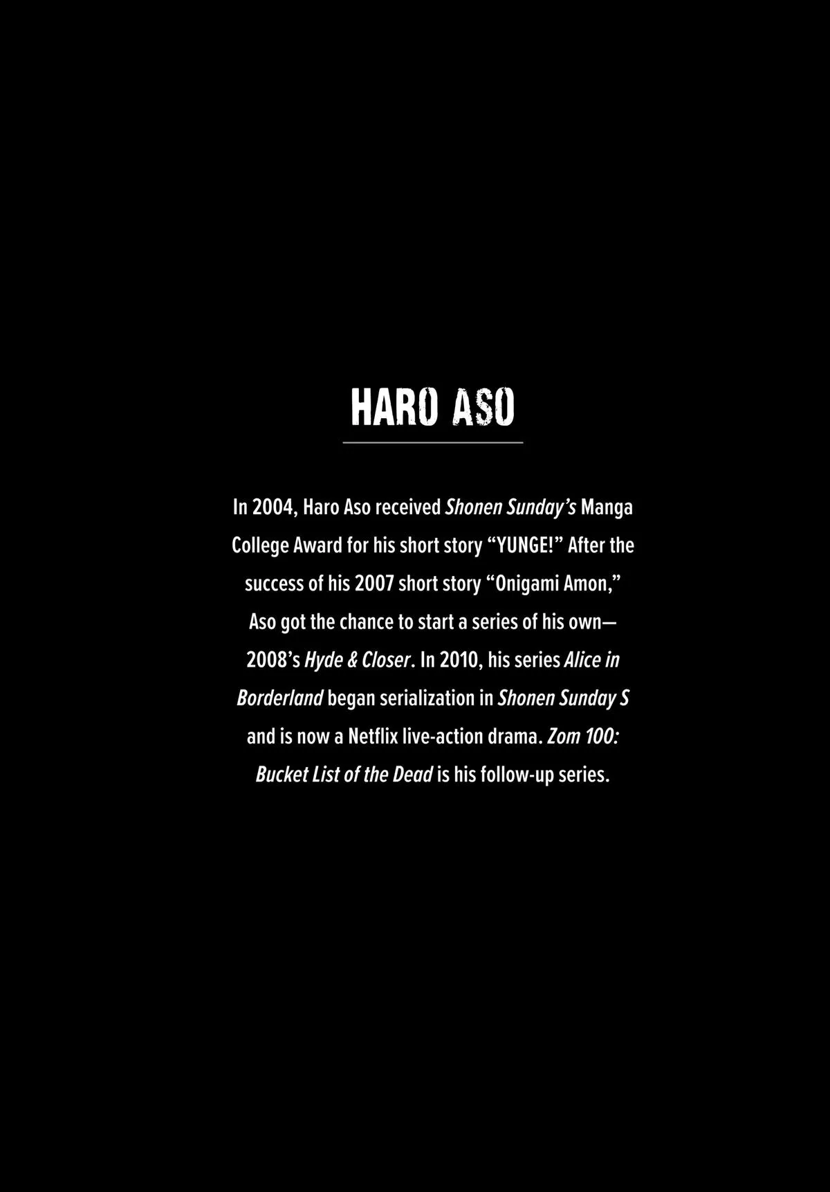 Read Alice in Borderland (en) Manga Online