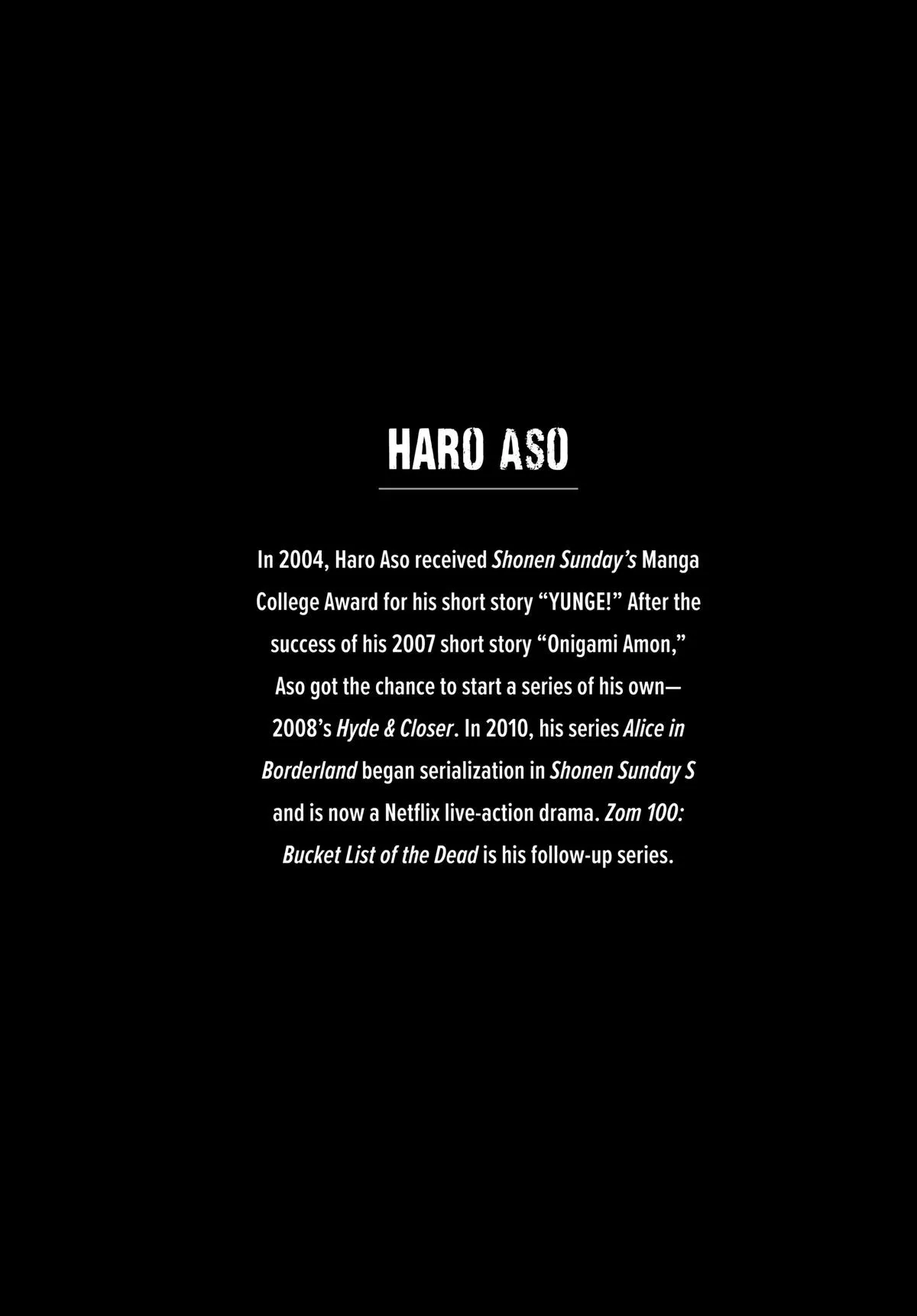 Read Alice in Borderland (en) Manga Online